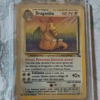 Pokémon Dragonite Holo Prima Edizione Fossil