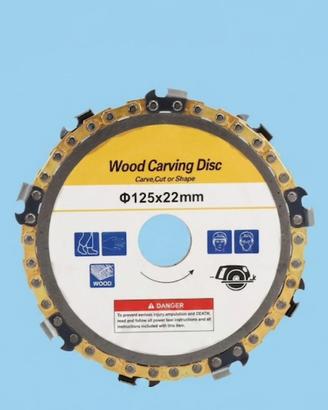 Disco per legno 125x22mm