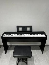 PIANOFORTE DIGITALE YAMAHA P-45B COMPLETO