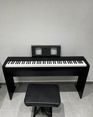 PIANOFORTE DIGITALE YAMAHA P-45B COMPLETO