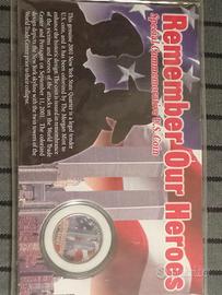 Moneta commemorativa 11 settembre..