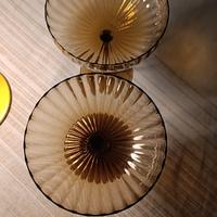 coppia di coppe da champagne Venini  per Damiani