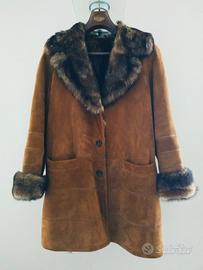 Montone shearling donna nuovo originale