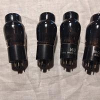 Valvole 6l6 quartetto 