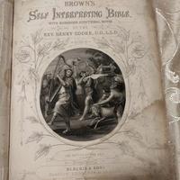 Antica Bibbia Nuovo Antico Testamento Inc. 1844