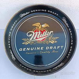 Vassoio Bar Birra Miller #Vintage