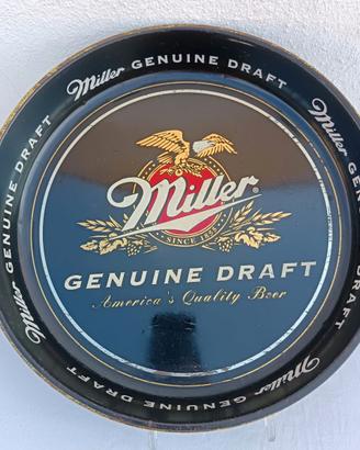 Vassoio Bar Birra Miller #Vintage