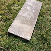 Grandi piastrelle vintage  in cemento per giardino