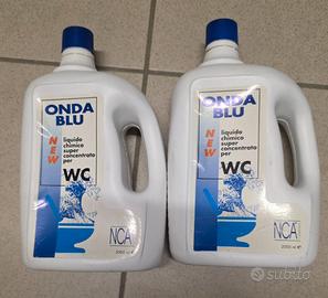 Liquidi WC Camper NCA Onda Blu 2000ml - Nuovi