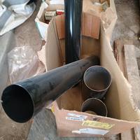 4 tubi smaltati per stufa