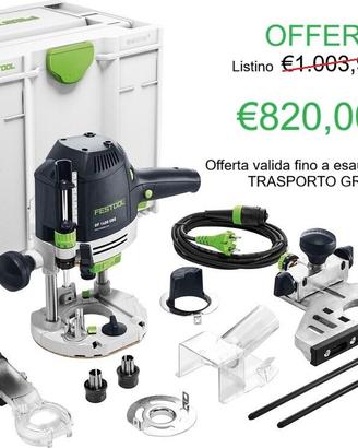 Fresatrice OF 1400 EBQ-Plus FESTOOL