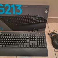 Logitech G213 + Logitech G402