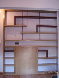 LIBRERIA A MURO PEZZO UNICO SU MISURA