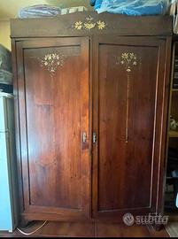 Armadio anni 40 restaurato