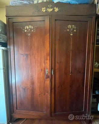 Armadio anni 40 restaurato
