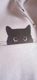 Felpa con gatto