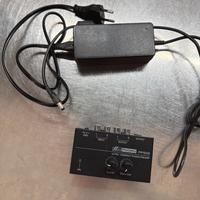 Preamplificatore per giradischi e microfono