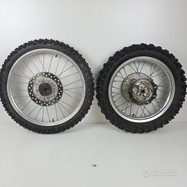 HONDA CR 85 1996 2006 RUOTE COMPLETE CERCHI 19-16