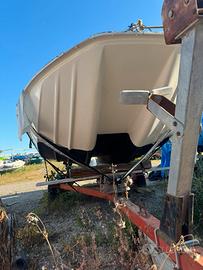 Barca molinari doppio scafo motore 40cv