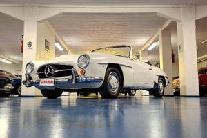 MERCEDES-BENZ 190 SL ***ASI TARGA ORO***BIANCA c