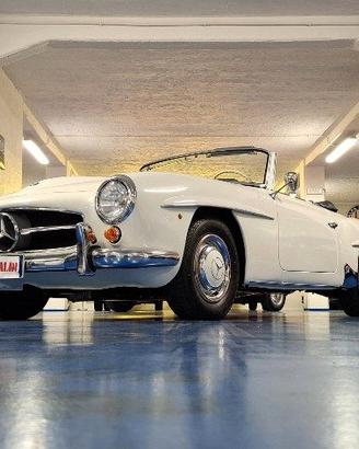 MERCEDES-BENZ 190 SL ***ASI TARGA ORO***BIANCA c