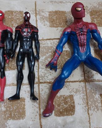 Lotto di 3 spiderman 
