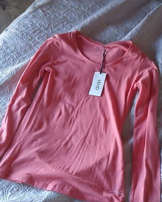 T-shirt a maniche lunghe Liu Jo Jeans nuova 