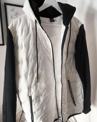 Giacca Uomo Bianco Nero Fita Fashion Taglia XL