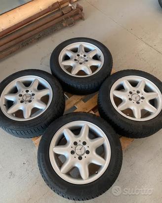 Cerchi + gomme Mercedes