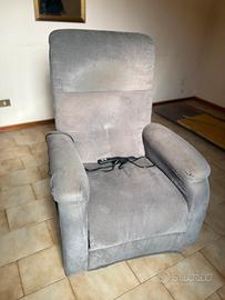 Poltrona relax elettrica reclinabile e alzapersona