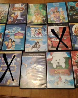 dvd cartoni animati film Disney da 1 a 5 euro 