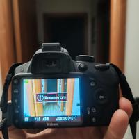 nikon d3200 + obbiettivo