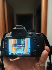 nikon d3200 + obbiettivo