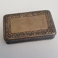 rara Tabacchiera in Argento Sterling 925 E.E.