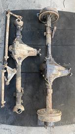 Assale anteriore e posteriore per Jeep Willys