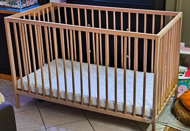 Lettino Ikea sniglar con materasso