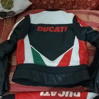 giacca giubbotto in pelle ducati dainese taglia 50