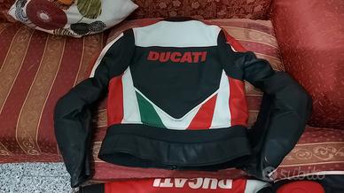 giacca giubbotto in pelle ducati dainese taglia 50