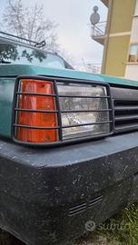 Grglie fari Fiat Panda 141, protezione fanali ant.