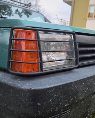 Grglie fari Fiat Panda 141, protezione fanali ant.
