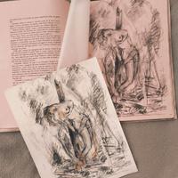 Disegni original 1940 per Le ardenti Donne..+Altro