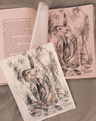 Disegni original 1940 per Le ardenti Donne..+Altro