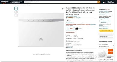 Huawei B525s-23a  LTE Cat6 Wireless Router 4G