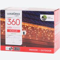 Luci di natale cadenti