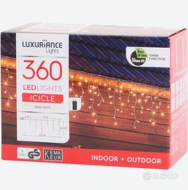 Luci di natale cadenti