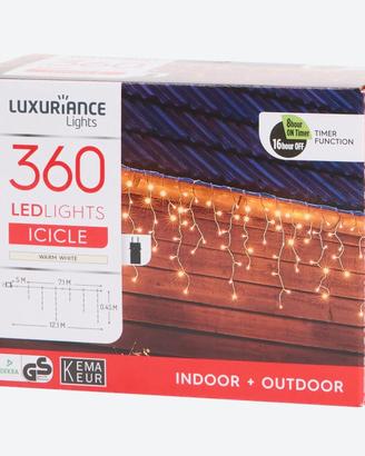 Luci di natale cadenti