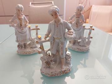 Statuine in porcellana