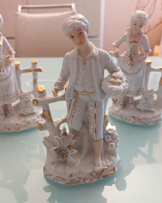 Statuine in porcellana