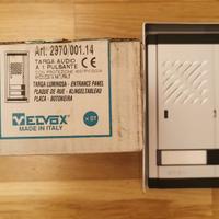 ELVOX 2970 TARGA A 1 PULSANTE CON ANTIPIOGGIA