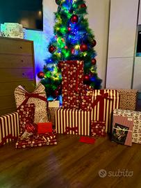 Albero di Natale con palline (senza luci)